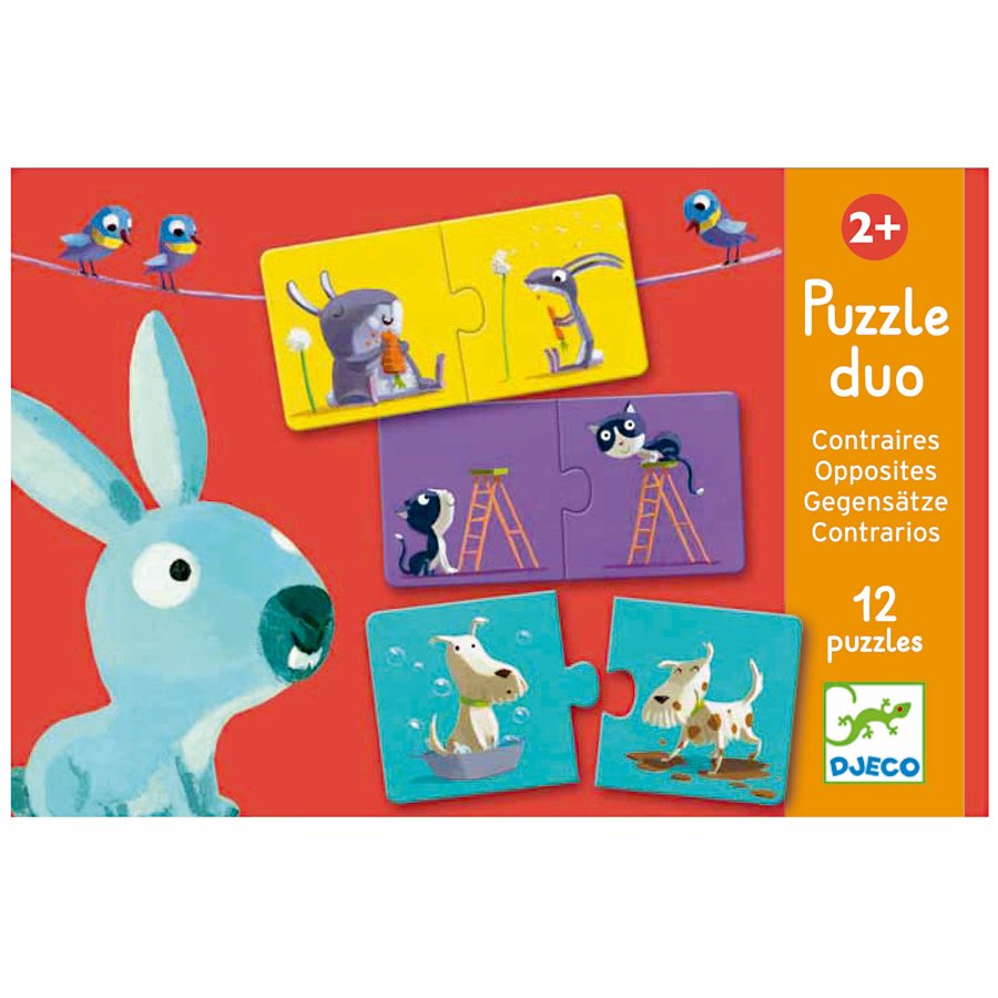 Puzzle enfant premier âge - Jeu Educatif - Les contraires RAVENSBURGER :  Comparateur, Avis, Prix