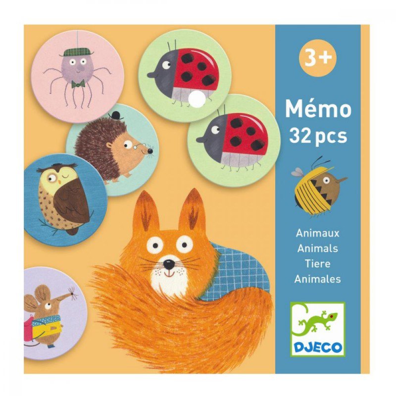 Loto Des Animaux - Jeux de société - Djeco - FOX & Cie