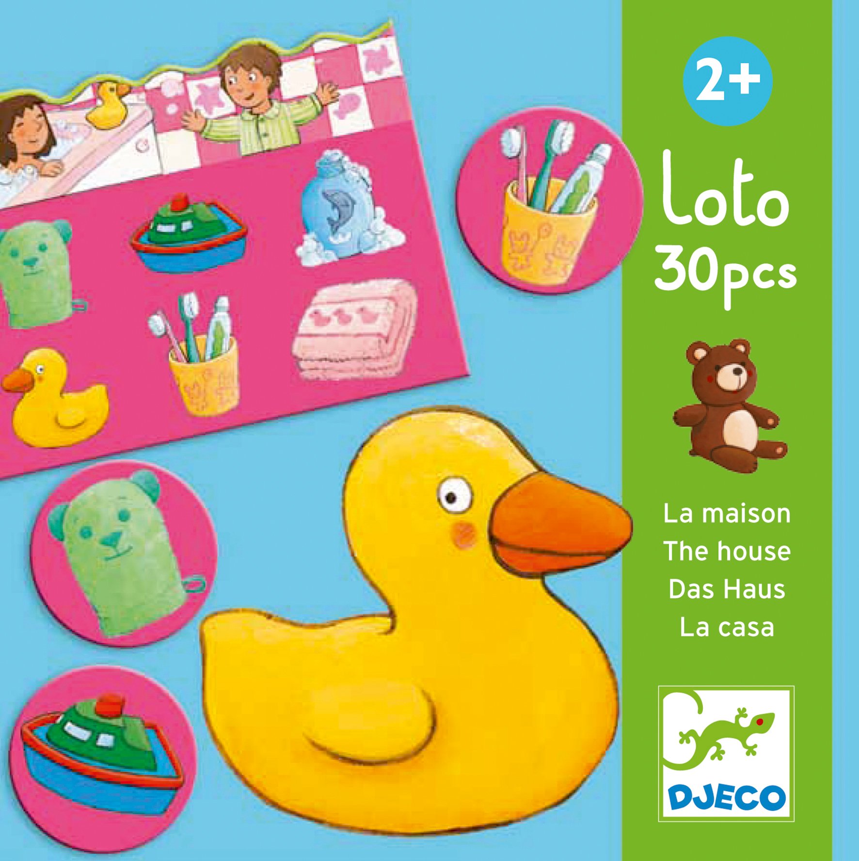 Acheter le jeu Loto dans la maison de Djeco - Jeu éducatif Tropfastoche.com