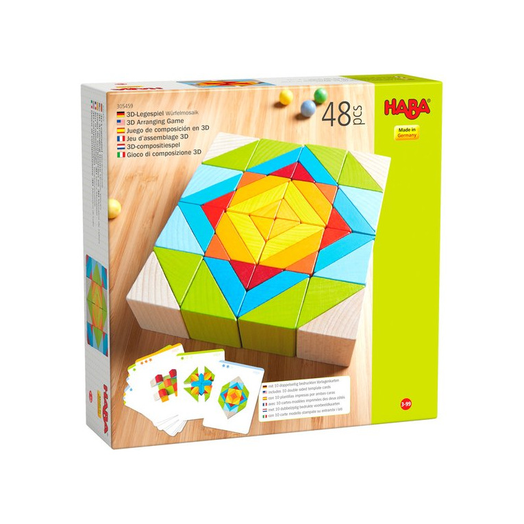 Diset - Jouet Educatif Diset Mosaïque Bois (3+ ans) - Jeux