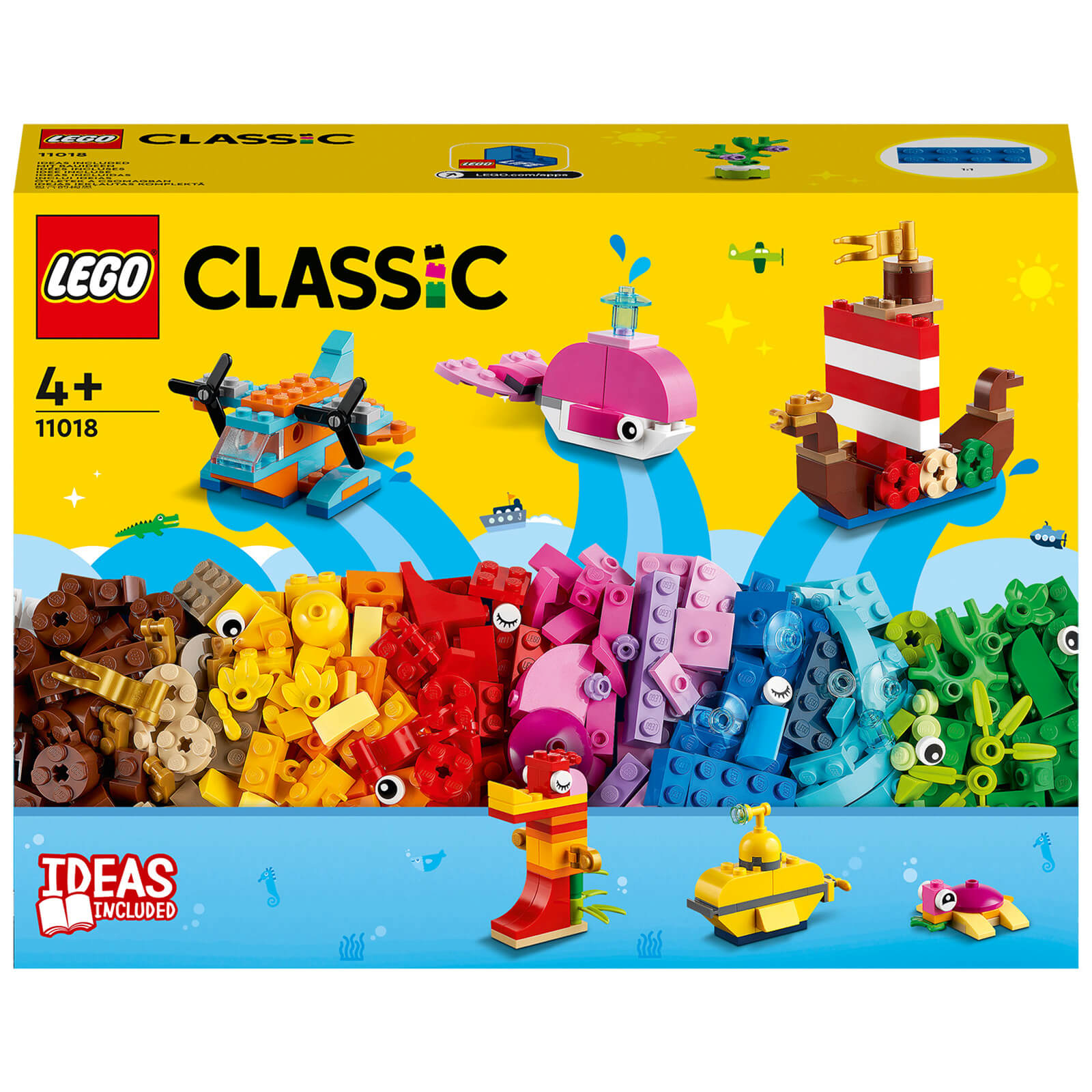 Lego Classic 11024 : La Plaque de Construction Grise 48x48