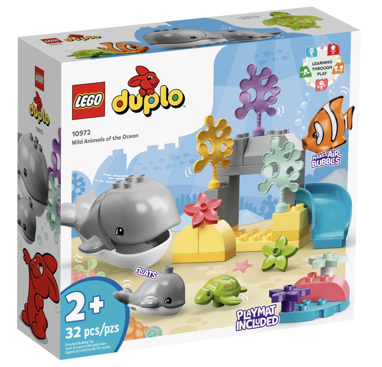 Lego Duplo - animaux sauvages de l'océan - 10972