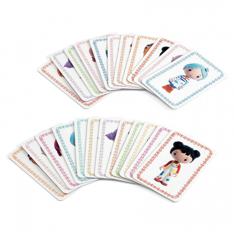 Jeu de cartes pour enfants / jeu de paires - MISTIGRI - DJECO