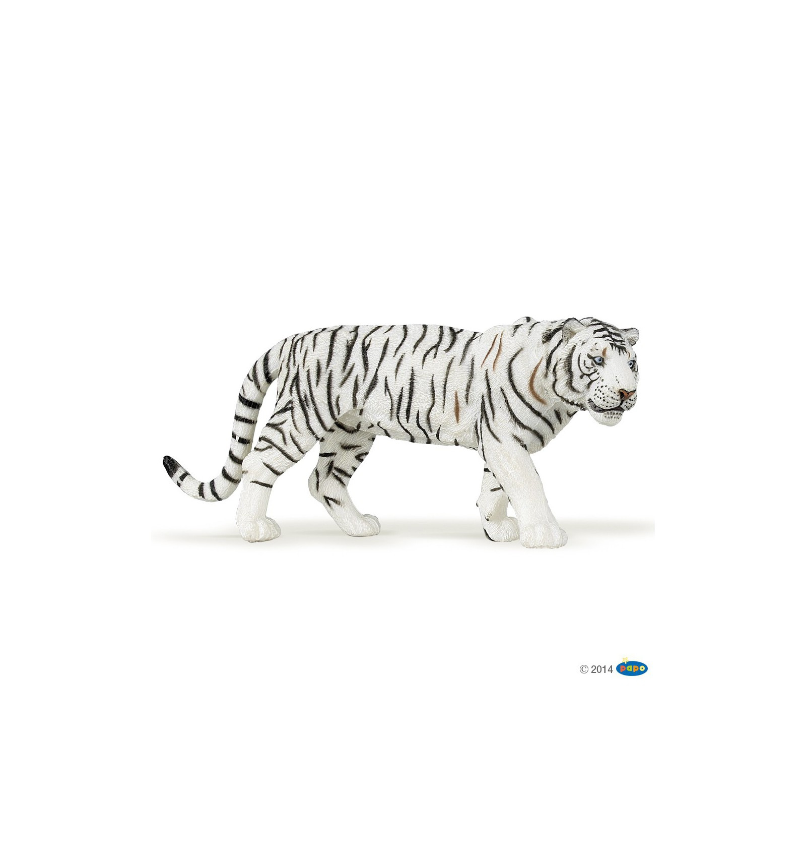 wekelijks Staan voor Springen Papo - Witte tijger - 50045