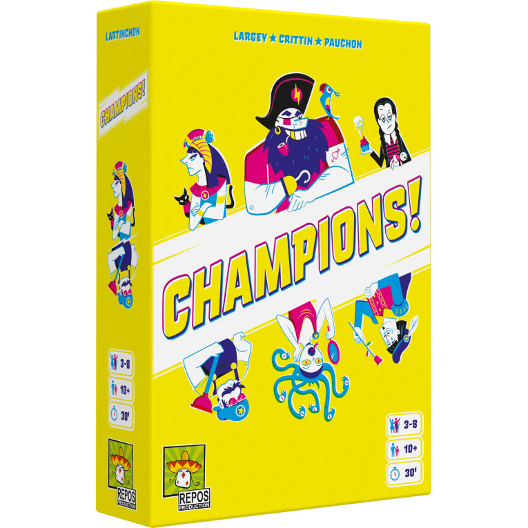 Asmodee - Champions - Jeux de société - Fox&Cie